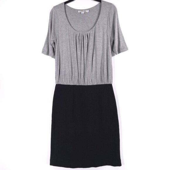 Boden Tone Pleated Flare Shirt Dress Pullover Textured Skirt WH495 Size US  6R